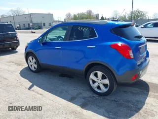 2016 Buick Encore with VIN KL4CJASB8GB701473, listed as a IAAI auction lot 42103724 with 104,978 mi miles. Bid and sale history available at carsss.com. Image 3.