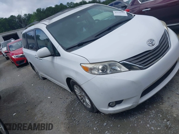 2012 Toyota Sienna XLE AAS с VIN 5TDYK3DC8CS177335, выставлен на аукционе IAAI как лот 42529501 с пробегом 215 170 миль миль и . История ставок и продаж доступна на DreamBid. Изображение 1.