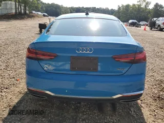 2022 Audi A5 Sportback S line Premium with VIN WAUDACF58NA008476, listed as a Copart auction lot 67375924 with 61,240 mi miles and Salvage Title. Bid and sale history available at carsss.com. Image 6.