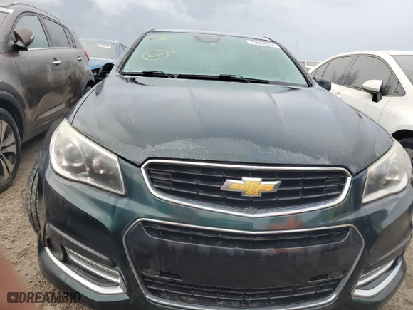 2015 Chevrolet SS with VIN 6G3F25RWXFL119998, listed as a Copart auction lot 73978534 with 0 mi miles and Salvage Title. Bid and sale history available at carsss.com. Image 5.
