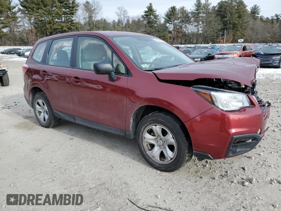 2017 Subaru Forester with VIN JF2SJAAC3HG499417, listed as a Copart auction lot 88994385 with 91,914 mi miles and Salvage title. Bid and sale history available at DreamBid. Image 4.