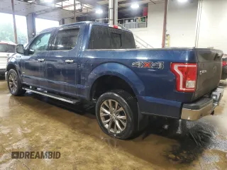 2015 Ford F-150 XLT with VIN 1FTEW1EP4FKD52429, listed as a Copart auction lot 60623615 with 173,605 mi miles and Salvage title. Bid and sale history available at DreamBid. Image 2.