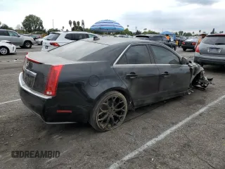 2011 Cadillac CTS with VIN 1G6DA5EY7B0132575, listed as a Copart auction lot 72469184 with 124,370 mi miles and Salvage Title. Bid and sale history available at DreamBid. Image 3.