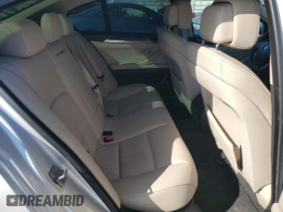 2011 BMW 5 Series 528i with VIN WBAFR1C52BC749927, listed as a Copart auction lot 44520165 with 125,434 mi miles and Salvage Title. Bid and sale history available at carsss.com. Image 10.