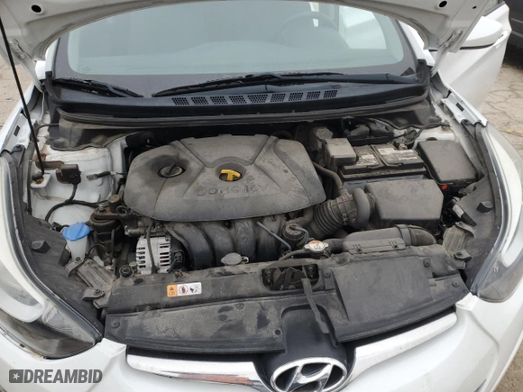 2015 Hyundai Elantra Limited with VIN 5NPDH4AE1FH624753, listed as a Copart auction lot 85233594 with 83,107 mi miles and Salvage Title. Bid and sale history available at carsss.com. Image 11.