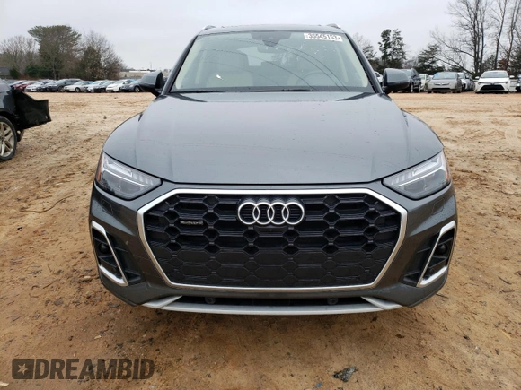 2022 Audi Q5 S line Prestige with VIN WA1FAAFYXN2015699, listed as a Copart auction lot 36545153 with 18,904 mi miles and . Bid and sale history available at DreamBid. Image 5.