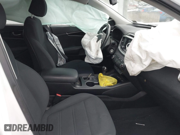 2018 Kia Sorento LX with VIN 5XYPGDA34JG423007, listed as a IAAI auction lot 41552932 with 106,027 mi miles. Bid and sale history available at carsss.com. Image 5.