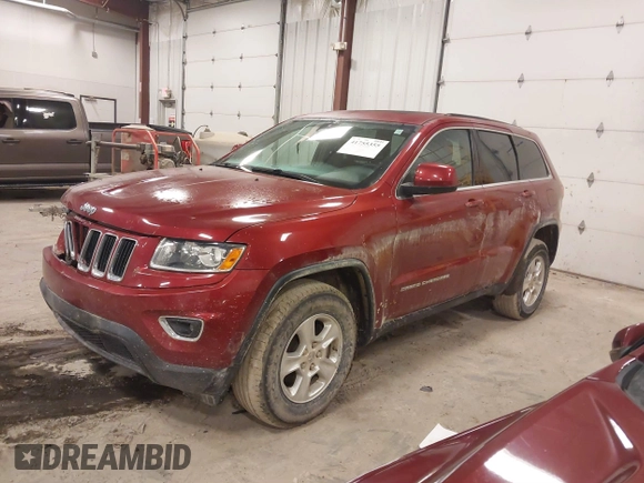 2014 Jeep Grand Cherokee Laredo with VIN 1C4RJFAG7EC251249, listed as a IAAI auction lot 41755355 with 72,475 mi miles. Bid and sale history available at carsss.com. Image 17.