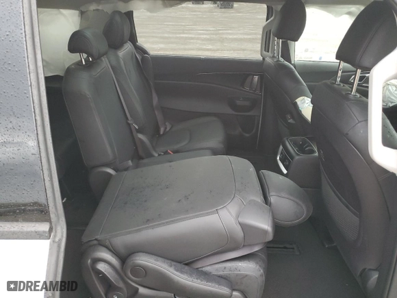 2025 Kia Carnival SX with VIN KNDNE5K34S6464842, listed as a Copart auction lot 49826435 with 11,365 mi miles and Salvage Title. Bid and sale history available at carsss.com. Image 12.