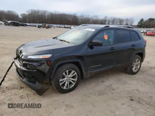 2015 Jeep Cherokee Sport z VIN 1C4PJLAB0FW684101, wystawiony jako Copart lot #87478344 z przebiegiem 160 386 mil mil oraz Szkoda całkowita • Salvage title. Historia ofert i sprzedaży dostępna na DreamBid. Obrazek 1.