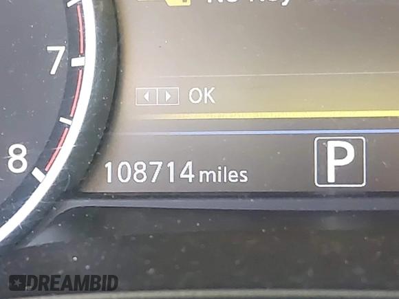 2018 Nissan Maxima SL with VIN 1N4AA6AP6JC385831, listed as a IAAI auction lot 41947837 with 108,714 mi miles and . Bid and sale history available at DreamBid. Image 15.