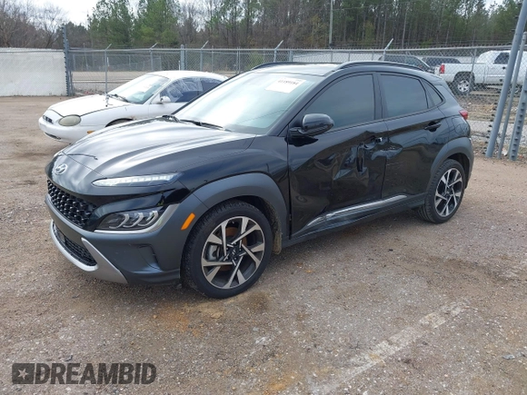 2023 Hyundai Kona Limited with VIN KM8K53A30PU944688, listed as a IAAI auction lot 41189184 with 31,866 mi miles. Bid and sale history available at carsss.com. Image 17.