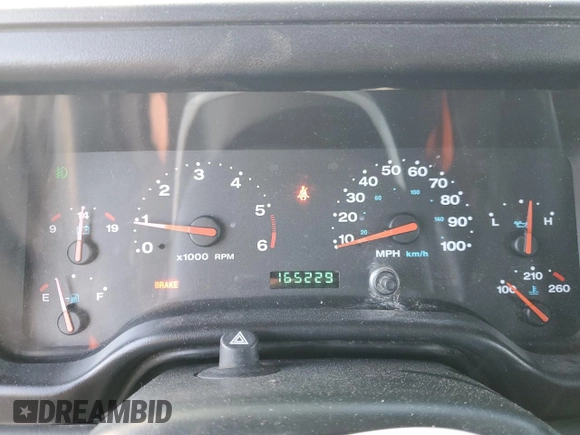 2004 Jeep Wrangler Rubicon with VIN 1J4FA69S14P766938, listed as a Copart auction lot 46284815 with 165,229 mi miles and Salvage Title. Bid and sale history available at carsss.com. Image 9.