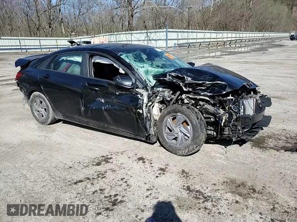 2024 Hyundai Elantra SE with VIN KMHLL4DG1RU683976, listed as a Copart auction lot 51864595 with Not Provided miles and Salvage Title. Bid and sale history available at DreamBid. Image 10.