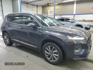 2020 Hyundai Santa Fe Limited with VIN 5NMS5CAD0LH269133, listed as a Copart auction lot 44003195 with 22,075 mi miles and Salvage Title. Bid and sale history available at carsss.com. Image 4.