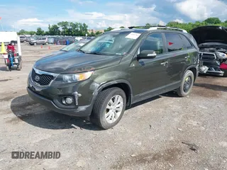 2011 Kia Sorento LX with VIN 5XYKT4A26BG152191, listed as a IAAI auction lot 42257365 with 198,595 mi miles and . Bid and sale history available at DreamBid. Image 2.