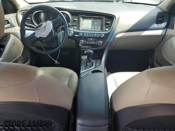 2016 Kia Optima Hybrid EX with VIN KNAGN4ADXG5094181, listed as a Copart auction lot 73480994 with 90,721 mi miles and Salvage Title. Bid and sale history available at carsss.com. Image 8.