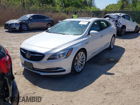 2017 Buick LaCrosse Premium with VIN 1G4ZR5SS4HU176557, listed as a IAAI auction lot 42106327 with 134,859 mi miles. Bid and sale history available at carsss.com. Image 2.