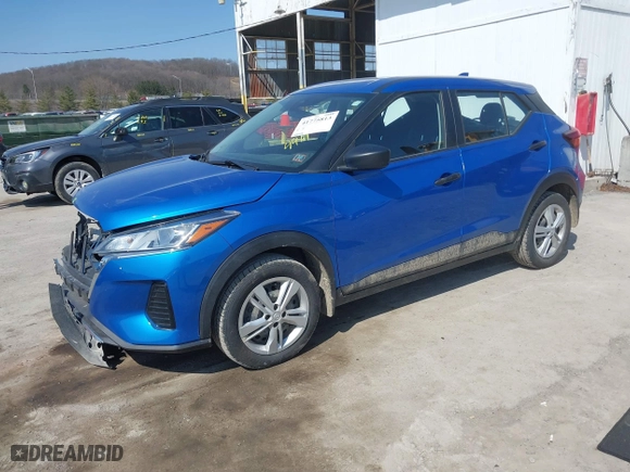 2023 Nissan Kicks S with VIN 3N1CP5BV9PL514914, listed as a IAAI auction lot 41775813 with 46,503 mi miles. Bid and sale history available at carsss.com. Image 17.