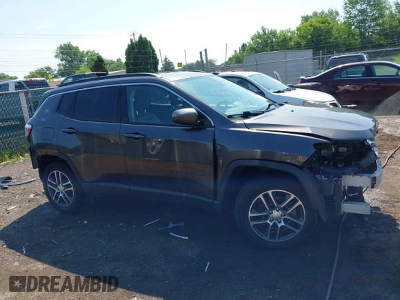 2018 Jeep Compass Latitude with VIN 3C4NJCBB1JT204782, listed as a IAAI auction lot 42539508 with 127,770 mi miles and . Bid and sale history available at DreamBid. Image 14.