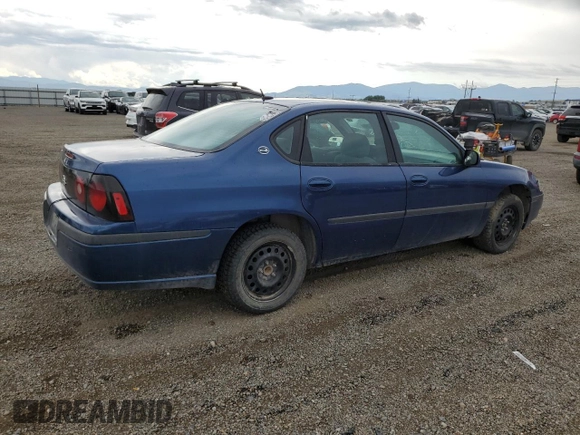 2005 Chevrolet Impala with VIN 2G1WF52E559336733, listed as a Copart auction lot 60756765 with 123,858 mi miles and Clean title. Bid and sale history available at DreamBid. Image 3.