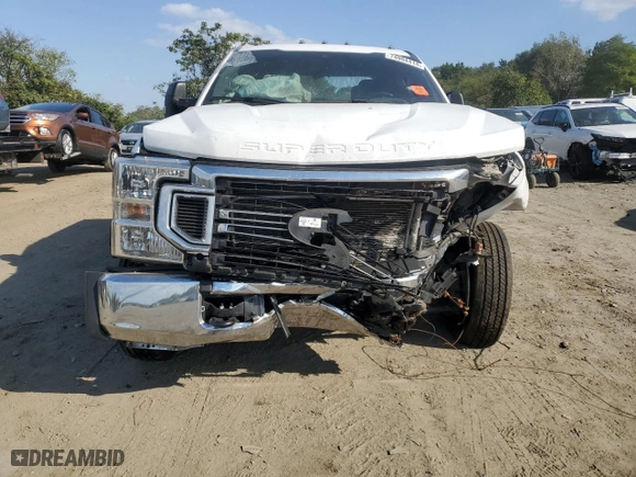 2022 Ford Super Duty F-450 DRW XL with VIN 1FT8W4DT1NEE33642, listed as a Copart auction lot 74994414 with 0 mi miles and Salvage Title. Bid and sale history available at carsss.com. Image 5.