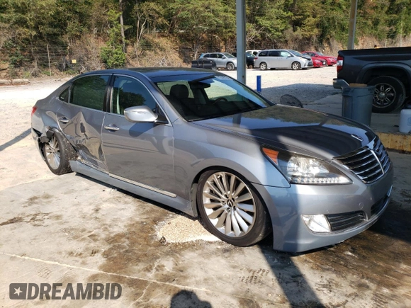 2014 Hyundai Equus Ultimate z VIN KMHGH4JH8EU089508, wystawiony jako Copart lot #72445734 z przebiegiem 84 821 mil mil oraz Szkoda całkowita • Salvage title. Historia ofert i sprzedaży dostępna na DreamBid. Obrazek 4.