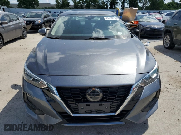 2021 Nissan Sentra SV with VIN 3N1AB8CV1MY284807, listed as a Copart auction lot 61458525 with 71,297 mi miles and Salvage title. Bid and sale history available at DreamBid. Image 5.
