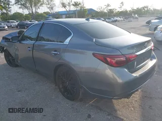 2020 Infiniti Q50 Luxe z VIN JN1EV7AP3LM204173, wystawiony jako IAAI lot #41862500 z przebiegiem 88 760 mil mil oraz . Historia ofert i sprzedaży dostępna na DreamBid. Obrazek 3.