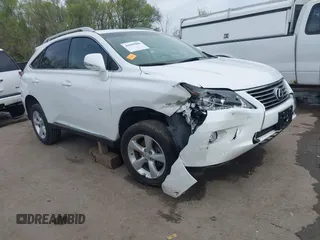 2015 Lexus RX 350 with VIN 2T2BK1BA5FC324666, listed as a IAAI auction lot 41995806 with 45,500 mi miles and . Bid and sale history available at DreamBid. Image 1.