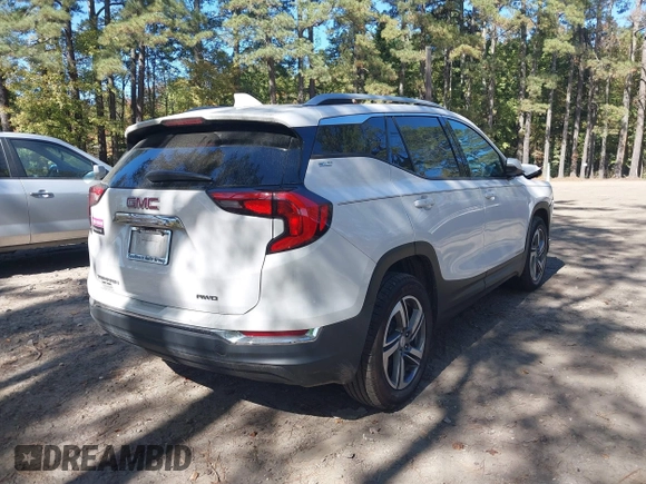 2021 GMC Terrain SLT with VIN 3GKALVEV6ML326881, listed as a IAAI auction lot 40663653 with 28,431 mi miles and . Bid and sale history available at DreamBid. Image 4.