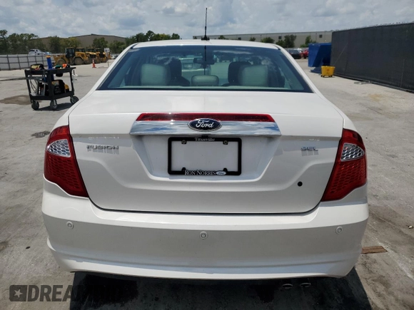 2012 Ford Fusion SEL с VIN 3FAHP0JA4CR268906, выставлен на аукционе Copart как лот 58373505 с пробегом 47 393 миль миль и Списание • Salvage title. История ставок и продаж доступна на DreamBid. Изображение 6.