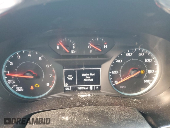 2018 Chevrolet Malibu LT with VIN 1G1ZD5ST0JF150696, listed as a Copart auction lot 50593145 with 158,175 mi miles and Clean Title. Bid and sale history available at DreamBid. Image 9.
