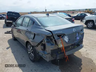 2021 Nissan Versa SV with VIN 3N1CN8EV1ML840835, listed as a IAAI auction lot 42128883 with 77,204 mi miles and . Bid and sale history available at DreamBid. Image 3.