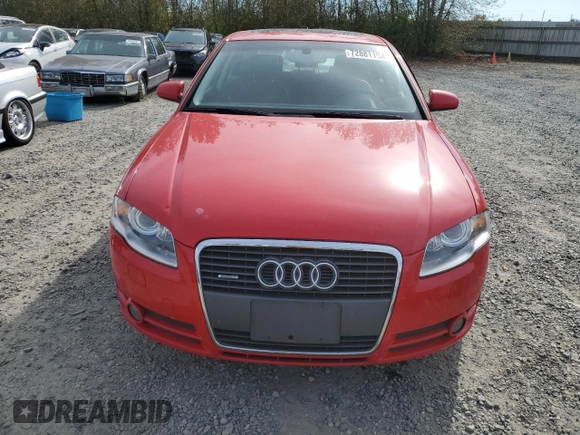 2005 Audi A4 3.2L with VIN WAUDG68E35A423413, listed as a Copart auction lot 72881194 with 154,024 mi miles and Salvage Title. Bid and sale history available at carsss.com. Image 5.
