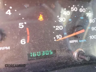 2001 Jeep Wrangler Sport with VIN 1J4FA49S51P337995, listed as a Copart auction lot 47461975 with 160,305 mi miles and Salvage Title. Bid and sale history available at carsss.com. Image 9.