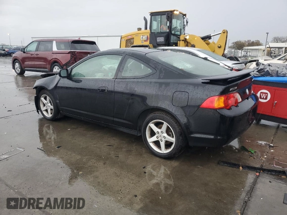2002 Acura RSX Type S with VIN JH4DC530X2C034772, listed as a Copart auction lot 84755604 with 288,494 mi miles and Salvage Title. Bid and sale history available at carsss.com. Image 2.