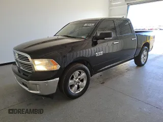 2016 Ram 1500 Big Horn with VIN 1C6RR6LG9GS327186, listed as a Copart auction lot 84163634 with 156,145 mi miles and Clean Title. Bid and sale history available at carsss.com. Image 1.
