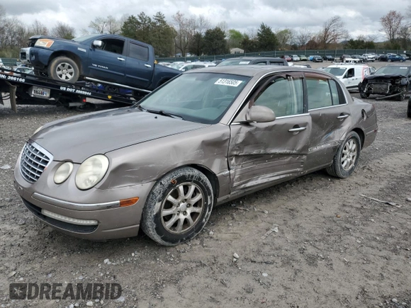 2008 Kia Amanti with VIN KNALD125X85167798, listed as a Copart auction lot 51316505 with 149,433 mi miles and Salvage Title. Bid and sale history available at carsss.com. Image 1.