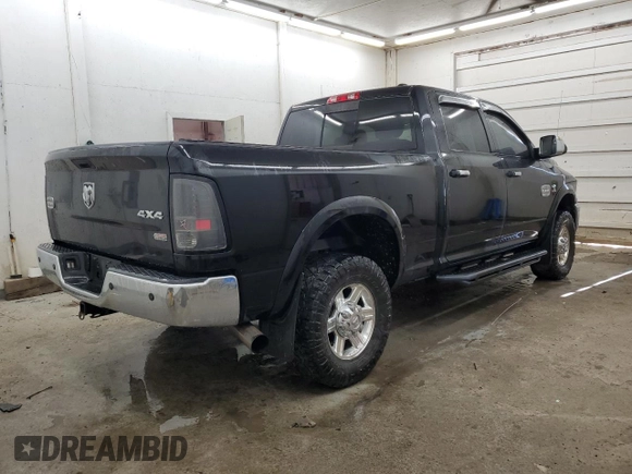 2012 Ram 2500 Laramie Longhorn with VIN 3C6UD5GL6CG210158, listed as a Copart auction lot 44953605 with 199,816 mi miles and Salvage Title. Bid and sale history available at carsss.com. Image 3.