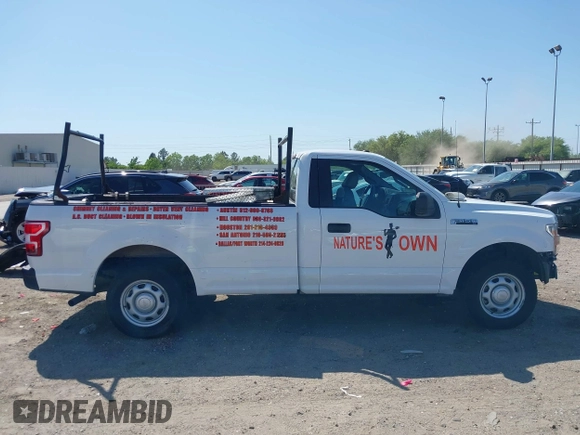 2019 Ford F-150 XL with VIN 1FTMF1CBXKKD47748, listed as a IAAI auction lot 41983277 with 120,933 mi miles. Bid and sale history available at carsss.com. Image 14.