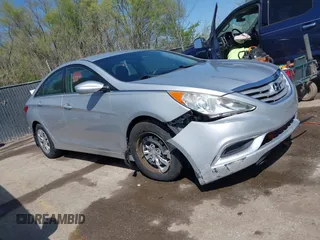 2012 Hyundai Sonata GLS PZEV with VIN 5NPEB4AC0CH459164, listed as a IAAI auction lot 41968509 with 68,328 mi miles. Bid and sale history available at carsss.com. Image 1.