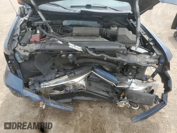 2013 Ford F-150 XL with VIN 1FTFW1EF9DFA51544, listed as a Copart auction lot 59418375 with 181,430 mi miles and Salvage title. Bid and sale history available at DreamBid. Image 11.