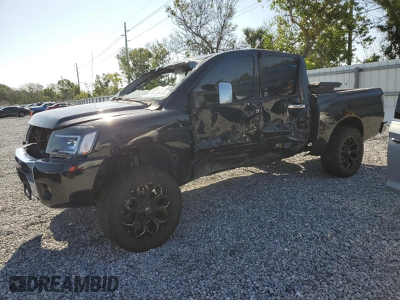 2011 Nissan Titan SV with VIN 1N6BA0EK2BN302361, listed as a Copart auction lot 52258415 with Not Provided miles and Salvage Title. Bid and sale history available at DreamBid. Image 1.