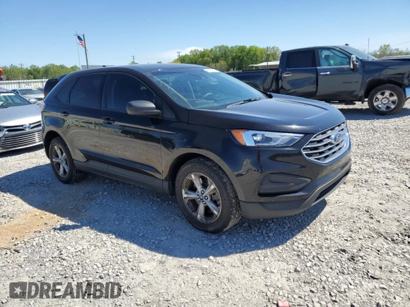 2021 Ford Edge SE with VIN 2FMPK4G92MBA54694, listed as a Copart auction lot 49050974 with 95,920 mi miles and Salvage title. Bid and sale history available at DreamBid. Image 4.