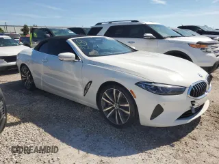 2020 BMW 8 Series 840i with VIN WBADZ2C01LBP65982, listed as a Copart auction lot 76233254 with Not Provided miles and Non Repairable. Bid and sale history available at carsss.com. Image 4.