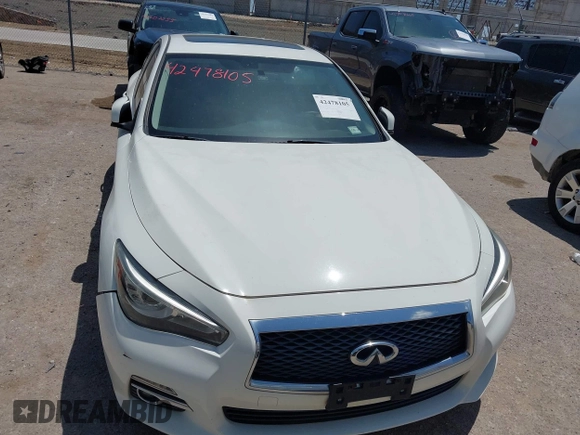 2017 Infiniti Q50 Premium z VIN JN1EV7AP5HM736810, wystawiony jako IAAI lot #42478105 z przebiegiem 186 935 mil mil oraz . Historia ofert i sprzedaży dostępna na DreamBid. Obrazek 12.