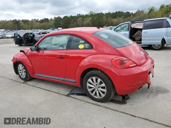 2015 Volkswagen Beetle Fleet Edition with VIN 3VWF17AT5FM632083, listed as a Copart auction lot 50504245 with 101,259 mi miles and Salvage Title. Bid and sale history available at DreamBid. Image 2.