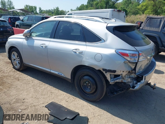 2010 Lexus RX 450h with VIN JTJBC1BA2A2412774, listed as a IAAI auction lot 42150247 with 148,920 mi miles and . Bid and sale history available at DreamBid. Image 3.