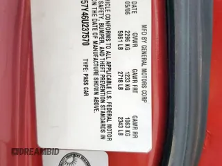 2006 Cadillac DTS 1SC z VIN 1G6KD57Y46U237570, wystawiony jako Copart lot #57211675 z przebiegiem 95 732 mil mil oraz Szkoda całkowita • Salvage title. Historia ofert i sprzedaży dostępna na DreamBid. Obrazek 12.